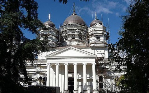 La cathédrale de St Alexandre Nevsky 