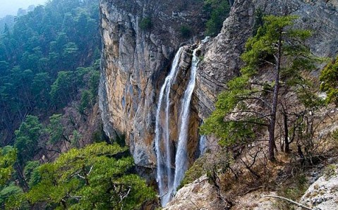 Uchan-Su Waterfall